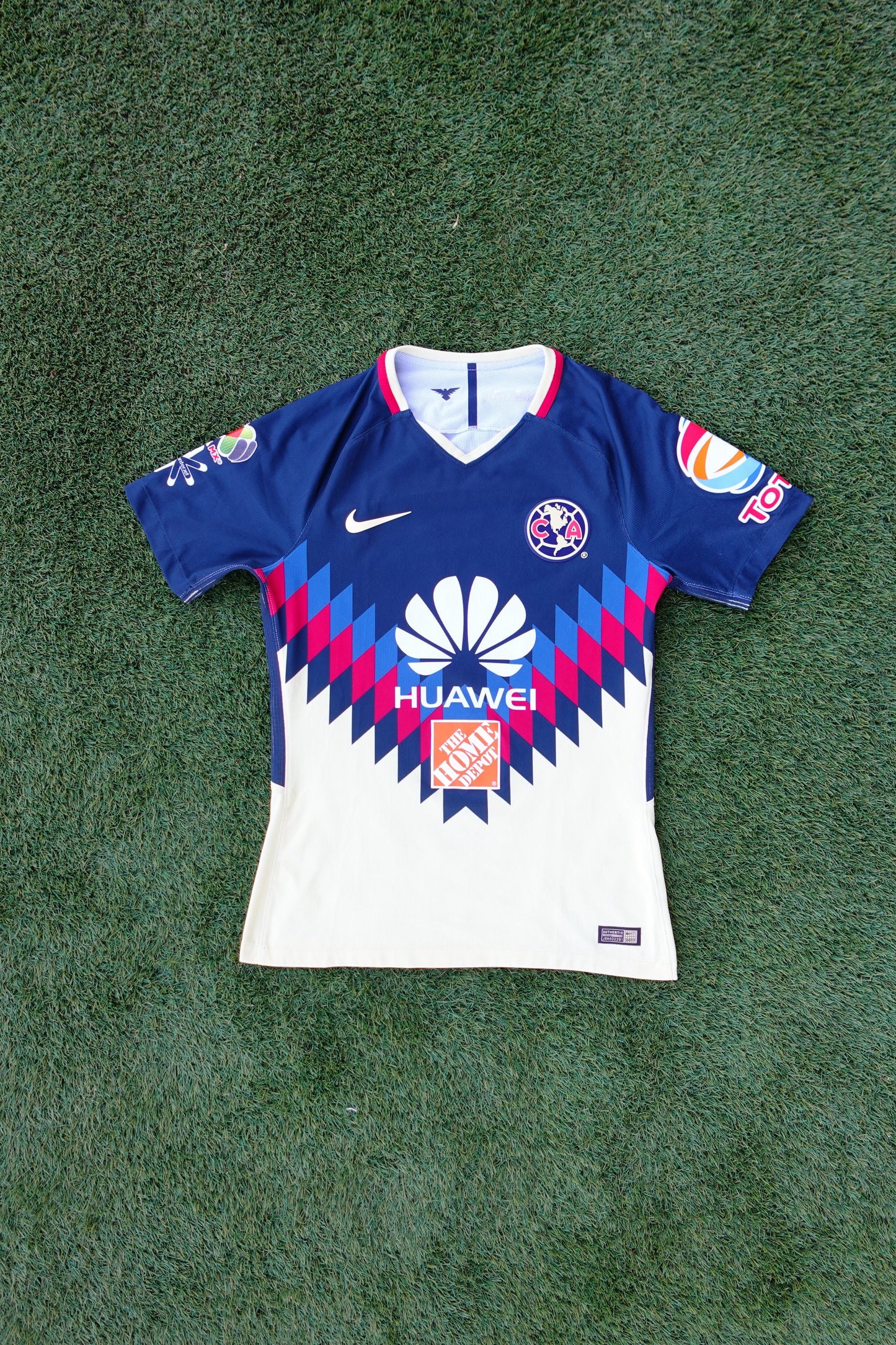 MATCH WORN x William Da Silva Club América 2017-2018 Local