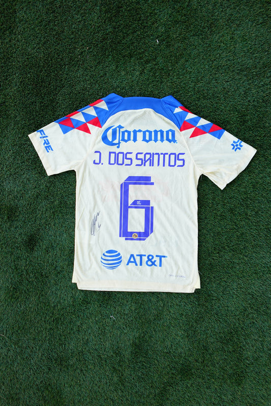 AUTOGRAFIADA x Jonathan Dos Santos Club América 2023-2024 Local