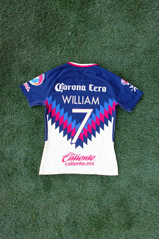 MATCH WORN x William Da Silva Club América 2017-2018 Local